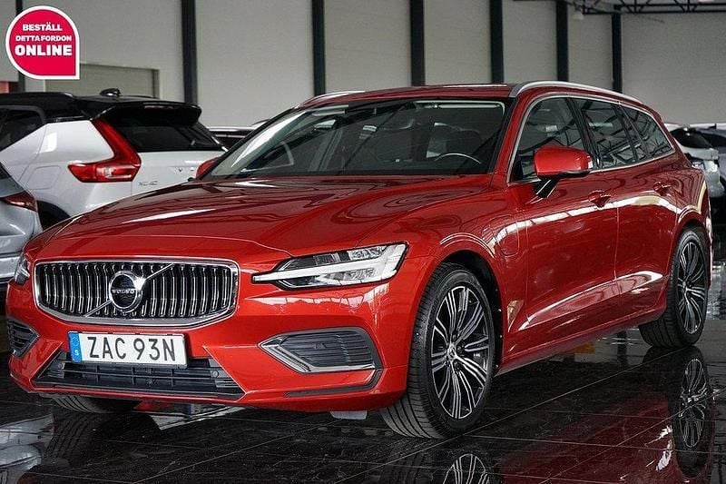 Röd Begagnad 2020 Volvo V60 Inscription Kombi | 259 500 kr (Bra pris) - Bild 1/4