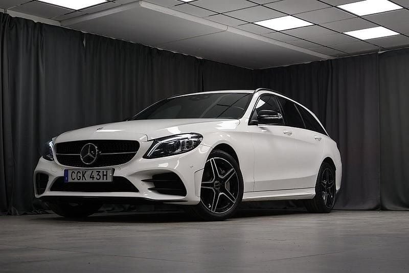 Begagnad Mercedes C300 2020 Vit