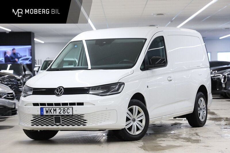 Vit Begagnad 2022 VW Caddy Maxi Minibuss | 299 900 kr (Dyr) - Bild 1/3