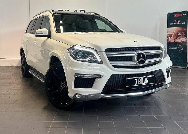Vit Begagnad 2012 Mercedes GL350 AMG SUV | 339 990 kr - Bild 1/4