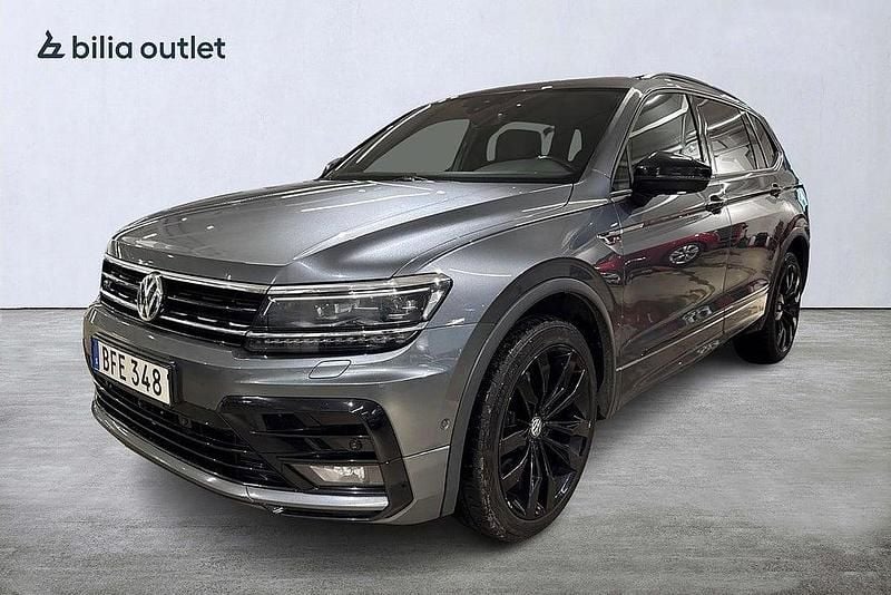 Begagnad VW Tiguan Allspace R-line 200 HK (147 kW) 2020 Grå SUV