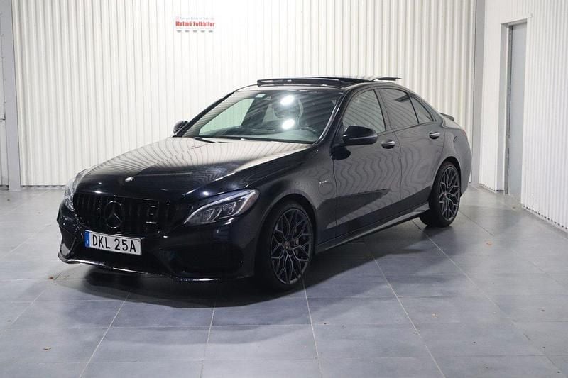 Svart Begagnad 2016 Mercedes C450 AMG AMG Sedan | 269 000 kr - Bild 1/4