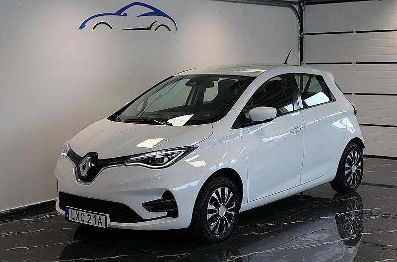 Begagnad Renault Zoe 80 kW (109 HK) 2020 Vit Halvkombi
