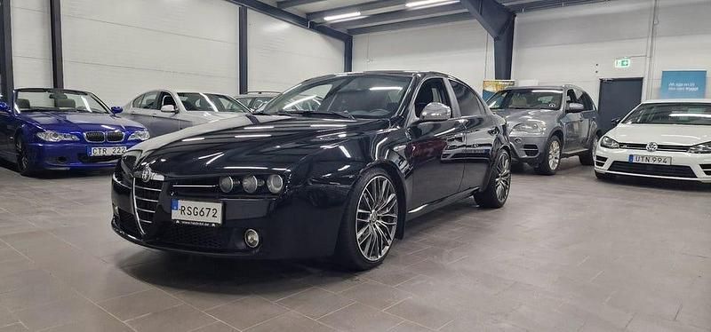 Begagnad Alfa Romeo 159 185 HK (136 kW) 2006 Svart Sedan