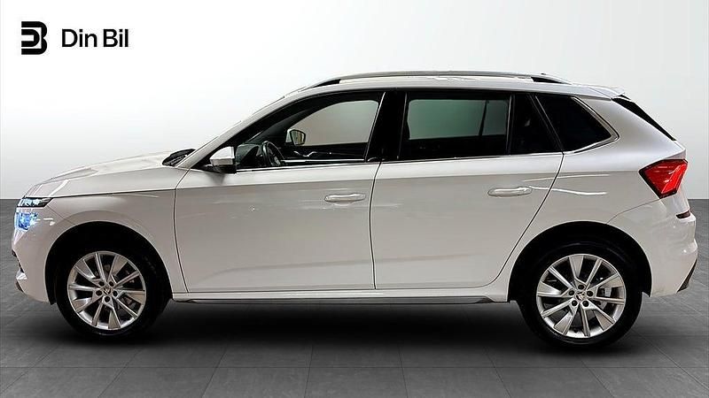 Begagnad Skoda Kamiq Style 110 HK (80 kW) 2022 Vit (candy white) SUV