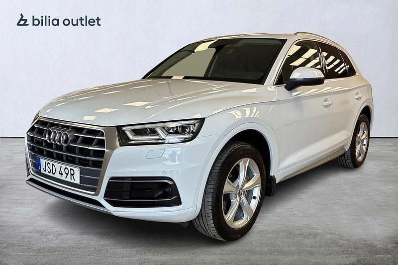 Vit Begagnad 2019 Audi Q5 Comfort SUV | 339 000 kr (Marknadspris) - Bild 1/4