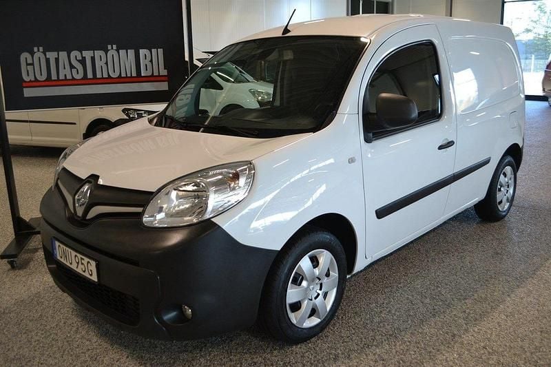 Vit Begagnad 2020 Renault Kangoo Minibuss | 98 000 kr (Marknadspris) - Bild 1/4