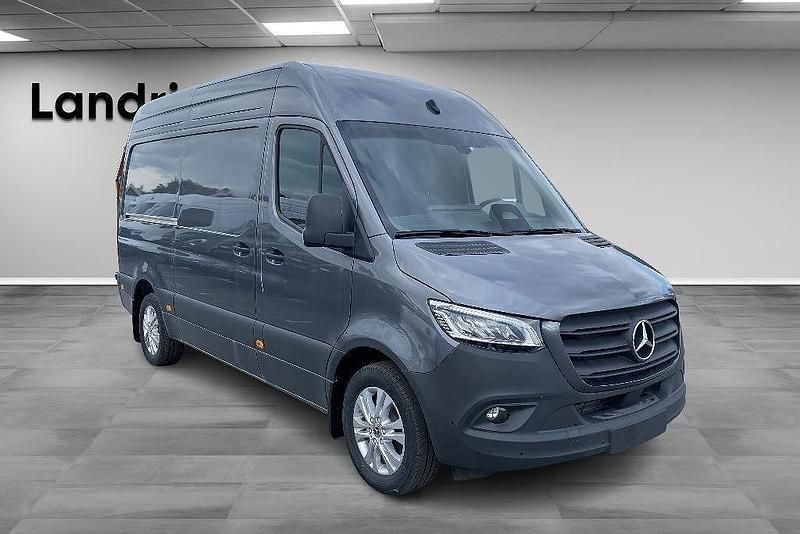 Ny Mercedes Sprinter 191 HK (140 kW) 2025 Grå (obsidian gray metallic) Van