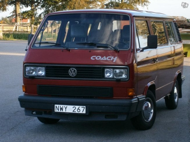 Såld VW Caravelle Coach T25 -89, begagnad 1989, 15 249 mil i (vellinge)