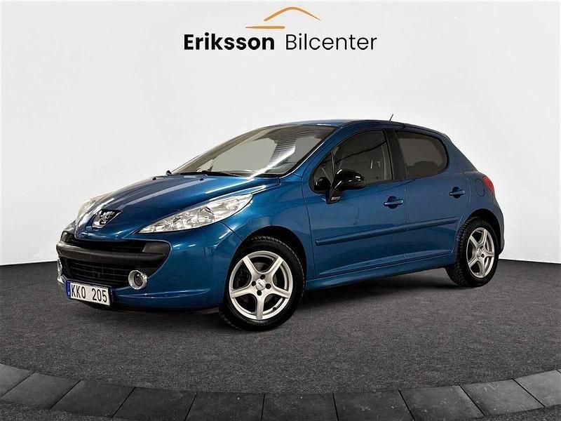 Blå Begagnad 2008 Peugeot 207 Halvkombi | 54 900 kr (Dyr) - Bild 1/4