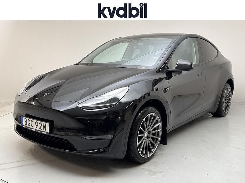 Svart Begagnad 2023 Tesla Model Y Long Range AWD SUV | 370 000 kr (Bra pris) - Bild 1/3