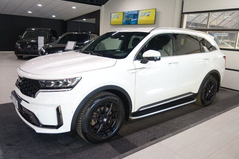 Vit Begagnad 2022 Kia Sorento Advance SUV | 469 900 kr (Marknadspris) - Bild 1/4