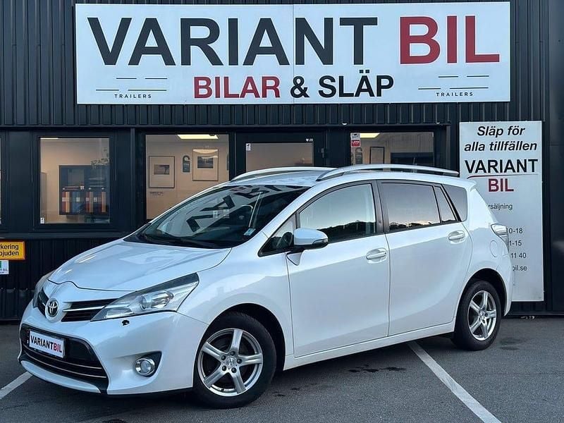 Vit Begagnad 2014 Toyota Verso Edition Minibuss | 64 700 kr (Bra pris) - Bild 1/4