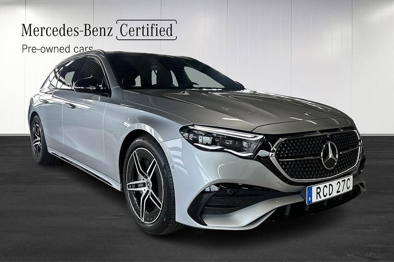 Begagnad Mercedes E300 Advanced 2025 Silver Kombi