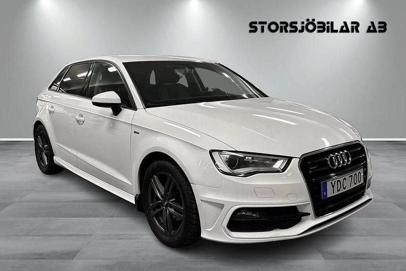 Begagnad Audi A3 Ambition 110 HK (80 kW) 2016 Vit Kombi