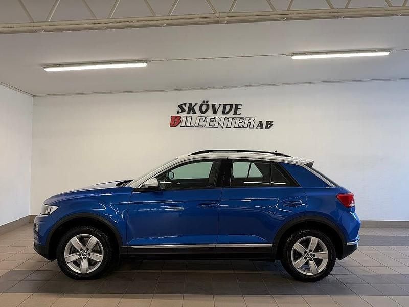 Begagnad VW T-Roc 150 HK (110 kW) 2018 Blå SUV