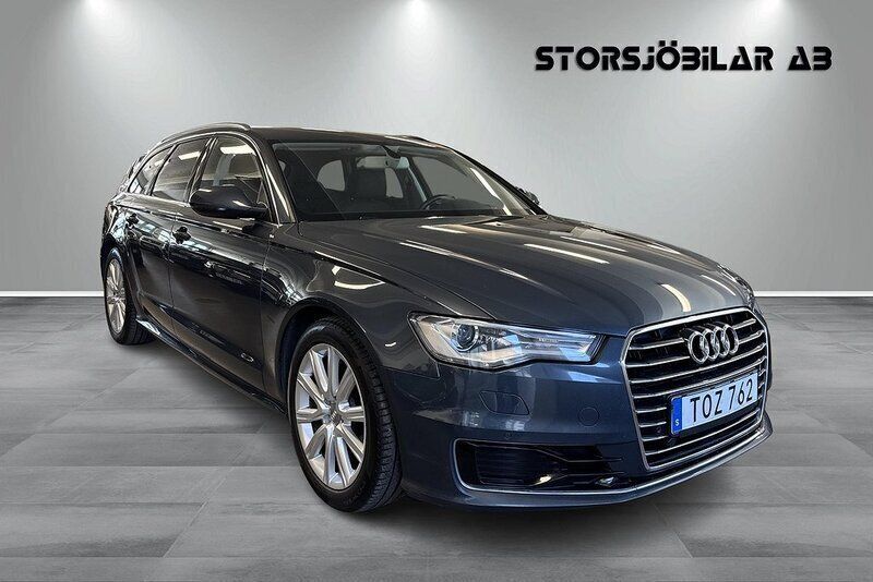 Blå Begagnad 2015 Audi A6 Sport Kombi | 149 000 kr (Marknadspris) - Bild 1/4