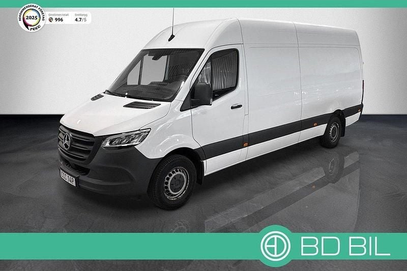 Vit Begagnad 2022 Mercedes Sprinter SE Van | 289 900 kr - Bild 1/3