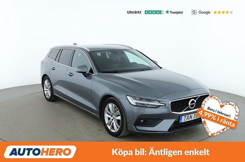 Begagnad Volvo V60 Momentum 192 HK (141 kW) 2018 Grå Kombi
