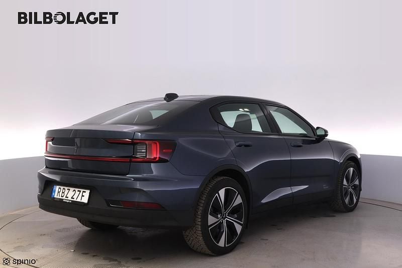 Begagnad Polestar 2 Long Range Dual motor 11 kW (15 HK) 2025 Blå Halvkombi