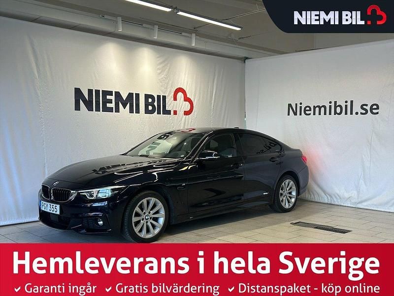 Svart Begagnad 2017 BMW 430 Gran Coupé M Sport Sportkupé | 314 900 kr (Marknadspris) - Bild 1/3