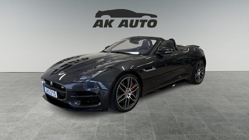 Grå Begagnad 2018 Jaguar F-Type R Cab | 749 000 kr - Bild 1/4