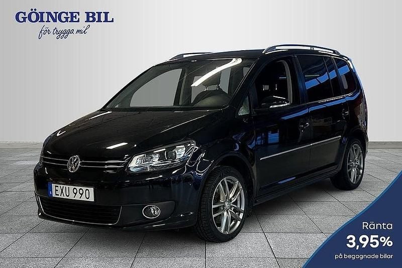 Begagnad VW Touran GT 177 HK (130 kW) 2015 Svart Minibuss
