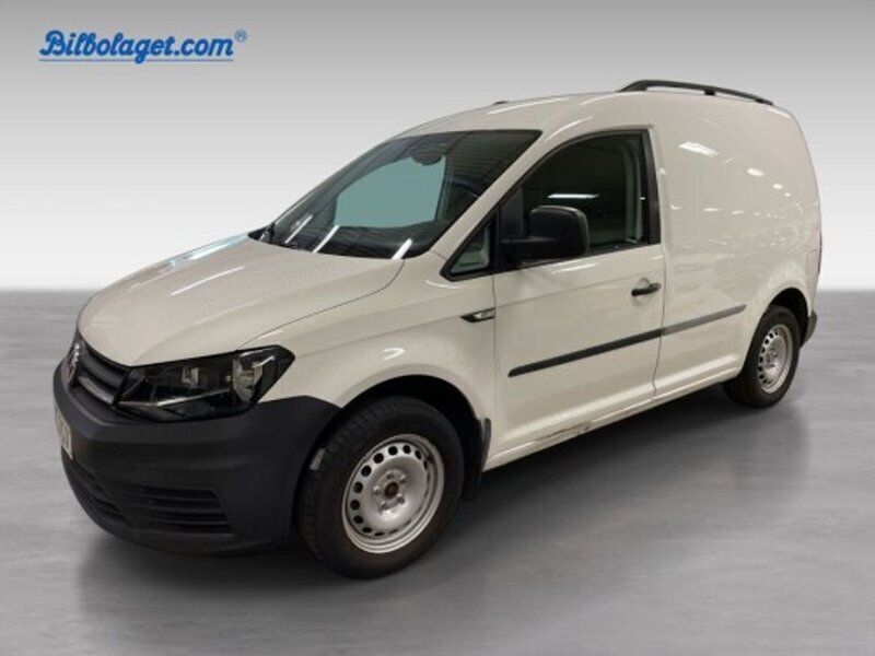 Vit Begagnad 2017 VW Caddy Minibuss | 159 000 kr (Lite dyr) - Bild 1/4