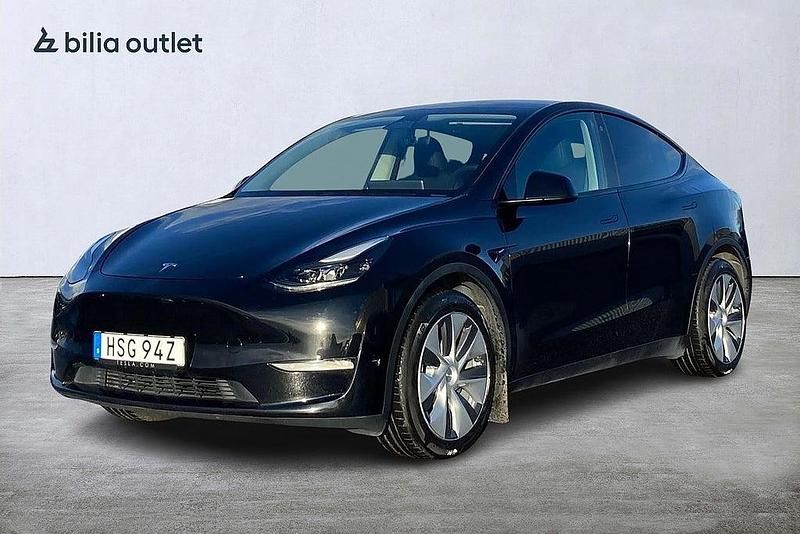 Svart Begagnad 2023 Tesla Model Y Long Range AWD SUV | 444 900 kr (Lite dyr) - Bild 1/3