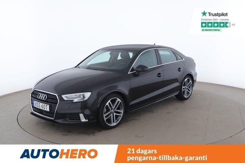 Svart Begagnad 2020 Audi A3 Sport Sedan | 220 000 kr (Superpris) - Bild 1/4