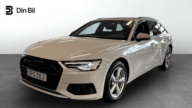 Glaciärvit metallic Begagnad 2024 Audi A6 Sport Kombi | 519 900 kr (Lite dyr) - Bild 1/4