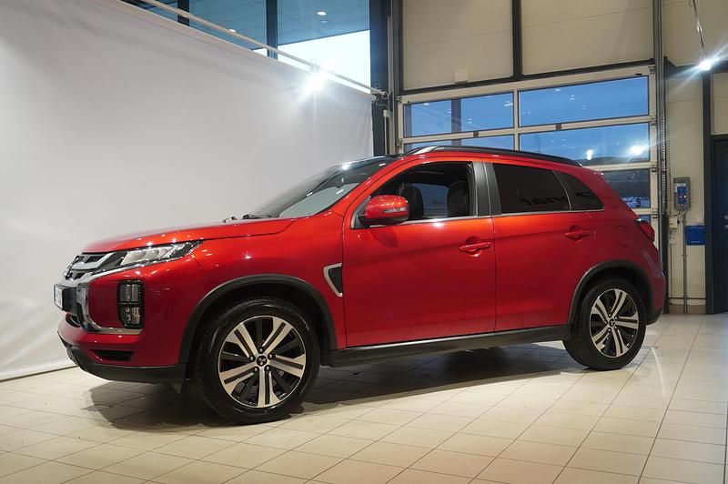 Begagnad Mitsubishi ASX 150 HK (110 kW) 2019 Mörkröd SUV