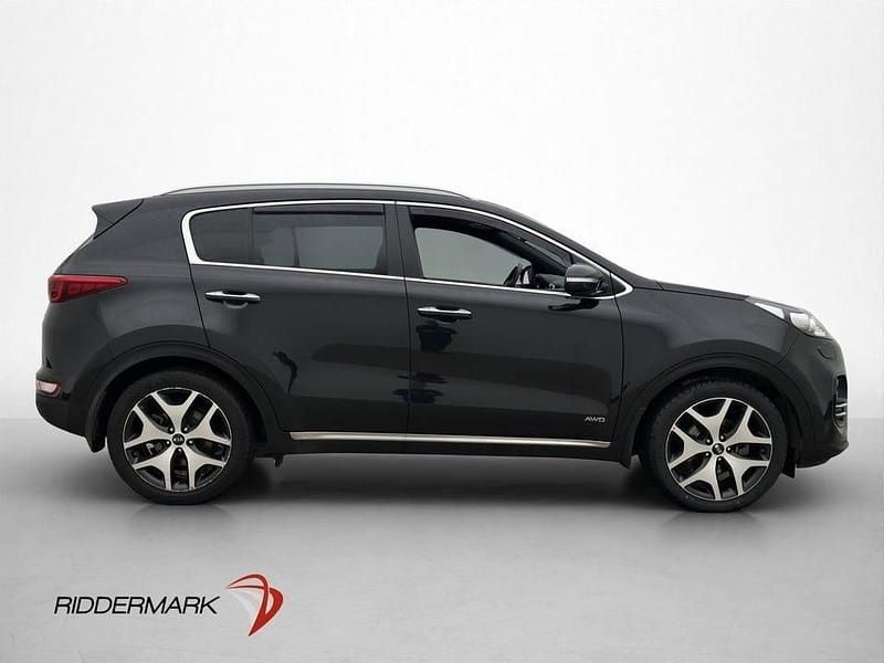 Begagnad Kia Sportage GT-Line 185 HK (136 kW) 2017 Svart SUV