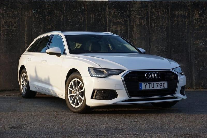 Begagnad Audi A6 204 HK (150 kW) 2018 Vit Kombi
