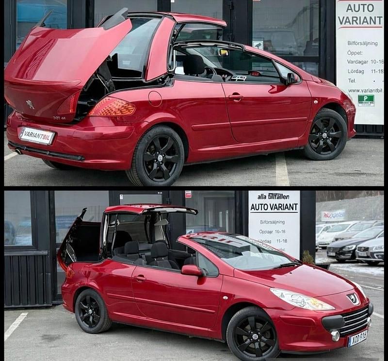 Begagnad Peugeot 307 140 HK (102 kW) 2007 Röd