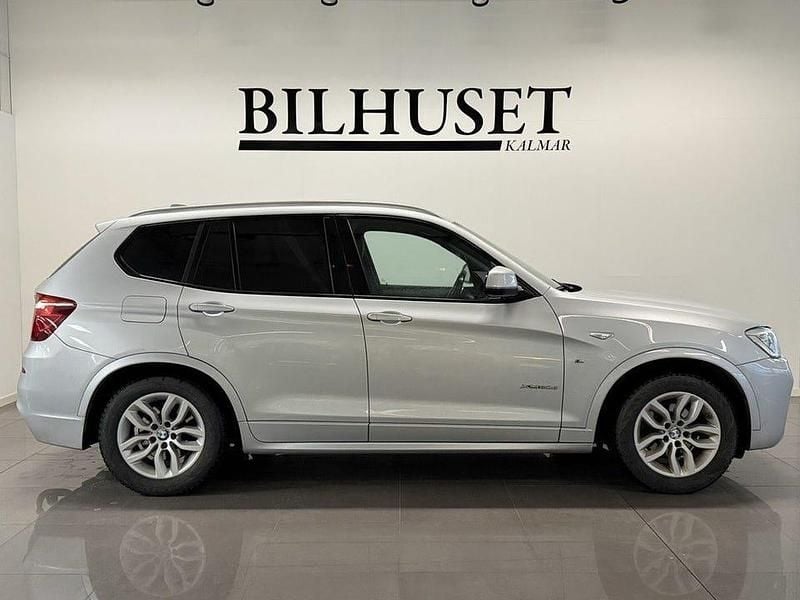 Begagnad BMW X3 M Sport 190 HK (139 kW) 2014 Silver SUV