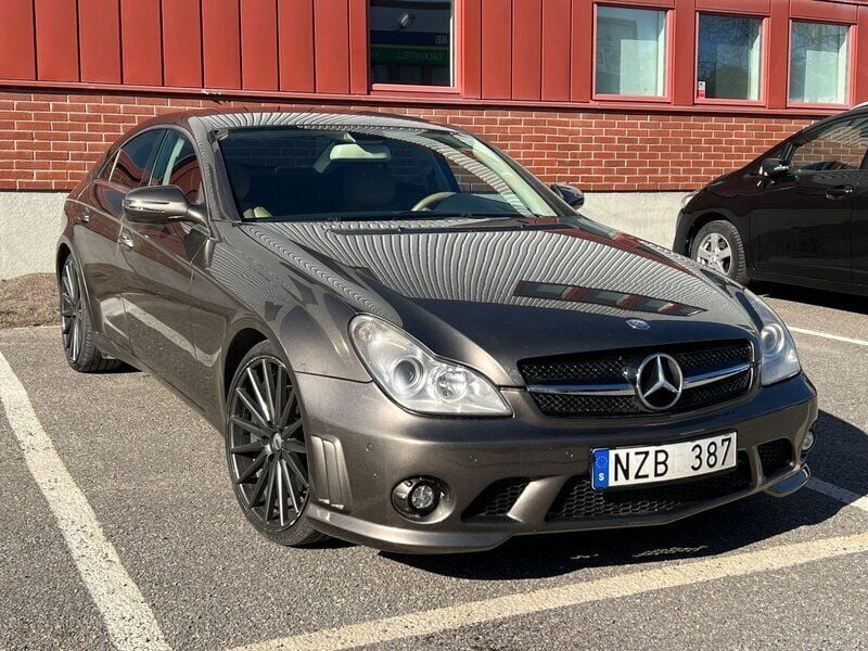 Silver Begagnad 2008 Mercedes CLS280 Sportkupé | 89 900 kr - Bild 1/4