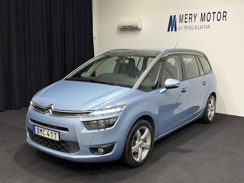 Blå Begagnad 2014 Citroën Grand C4 Picasso Minibuss | 84 800 kr (Marknadspris) - Bild 1/4