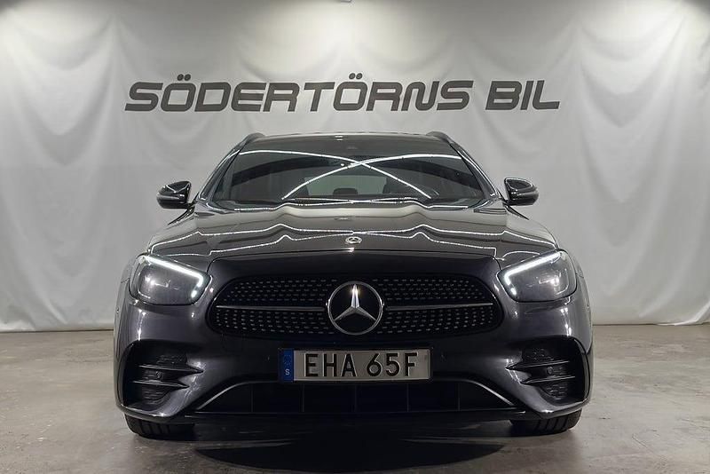 Begagnad Mercedes E220 AMG 194 HK (142 kW) 2021 Grå Kombi
