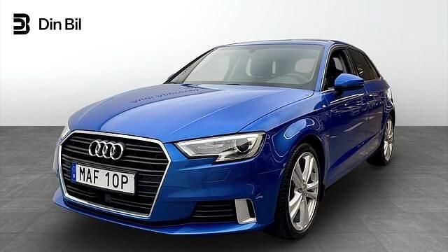 Arablå kristalleffekt Begagnad 2019 Audi A3 Sport | 219 000 kr (Marknadspris) - Bild 1/4