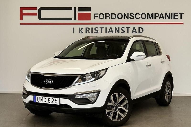 Vit Begagnad 2015 Kia Sportage SUV | 109 900 kr (Marknadspris) - Bild 1/1