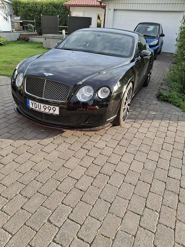 Svart Begagnad 2008 Bentley Continental GT Sportkupé | 510 000 kr - Bild 1/4
