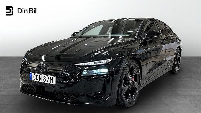 Svart Begagnad 2025 Audi A6 e-tron S-Line Halvkombi | 799 000 kr - Bild 1/4