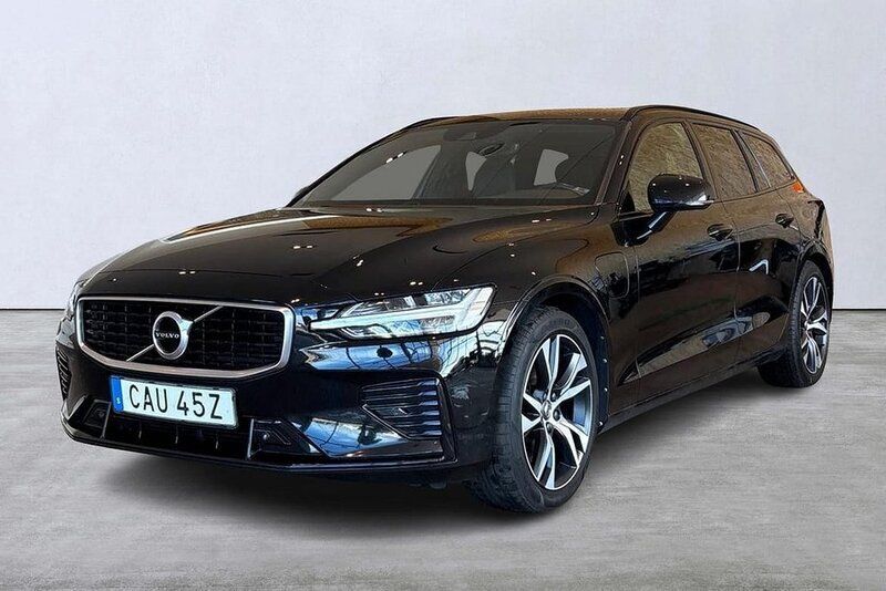 Svart Begagnad 2019 Volvo V60 R-Design Kombi | 369 900 kr (Lite dyr) - Bild 1/4