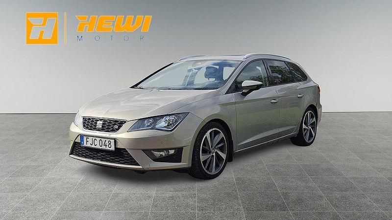 Ljusbrun Begagnad 2014 Seat Leon ST FR Kombi | 59 900 kr (Marknadspris) - Bild 1/4