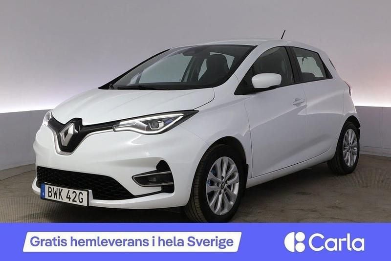 Begagnad Renault Zoe Zen 80 kW (109 HK) 2021 Vit Halvkombi