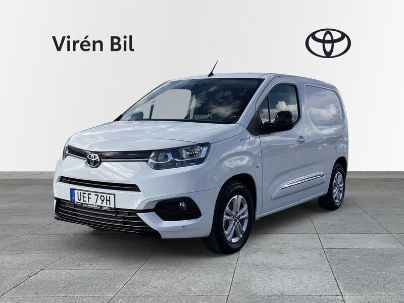 Vit Begagnad 2022 Toyota Proace City Van | 299 000 kr (Bra pris) - Bild 1/4