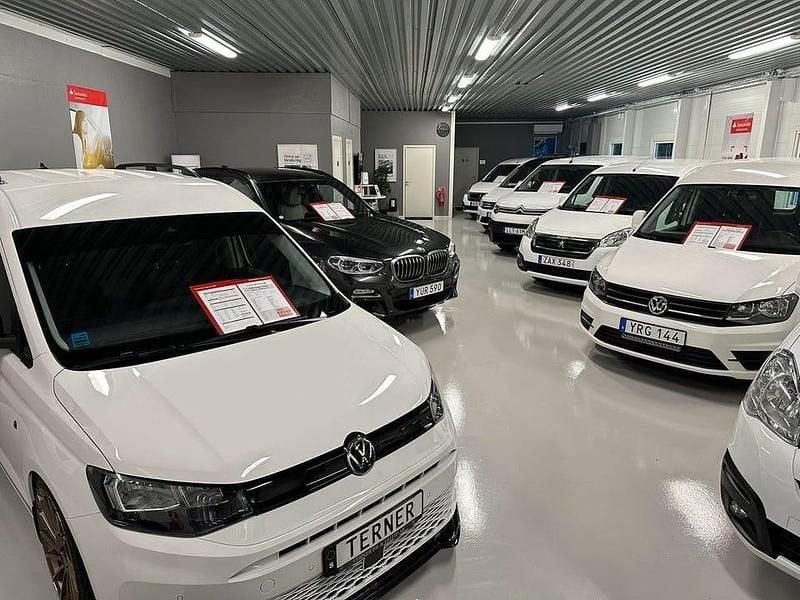 Begagnad VW Caddy 2017 Vit Minibuss