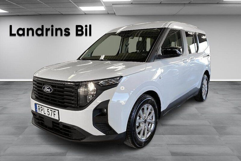 Vit Begagnad 2024 Ford Tourneo Courier Minibuss | 269 000 kr (Dyr) - Bild 1/4