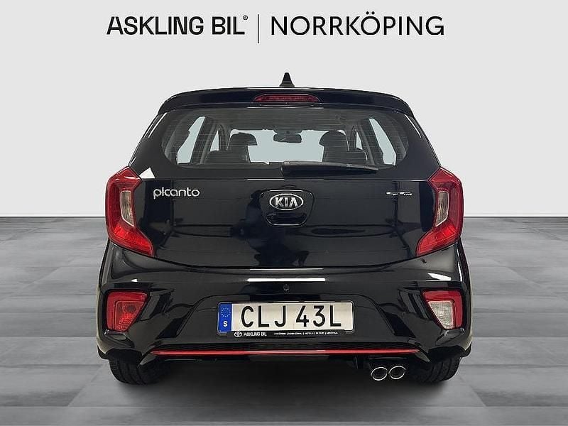 Begagnad Kia Picanto GT-Line 101 HK (74 kW) 2019 Svart Halvkombi